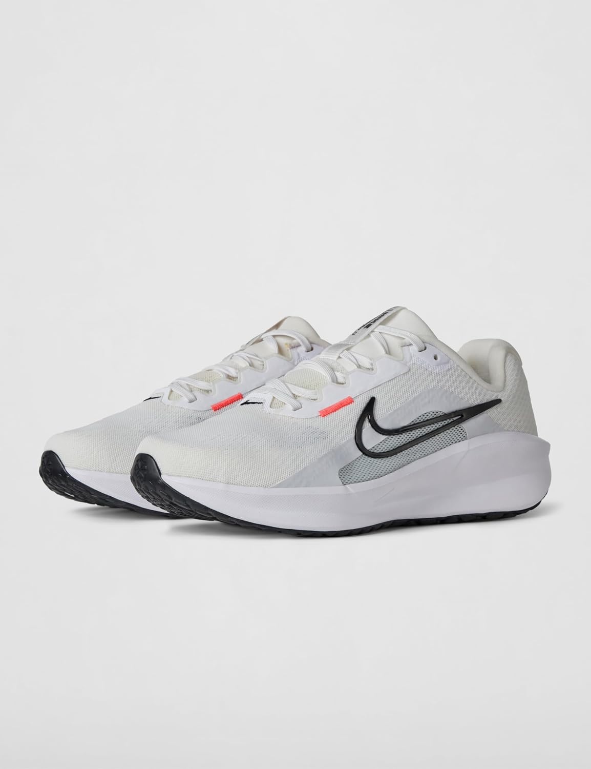 image:imageNike Mens Downshifter 13 Road Running ShoesWhiteBlackPure PlatinumBright Crimson