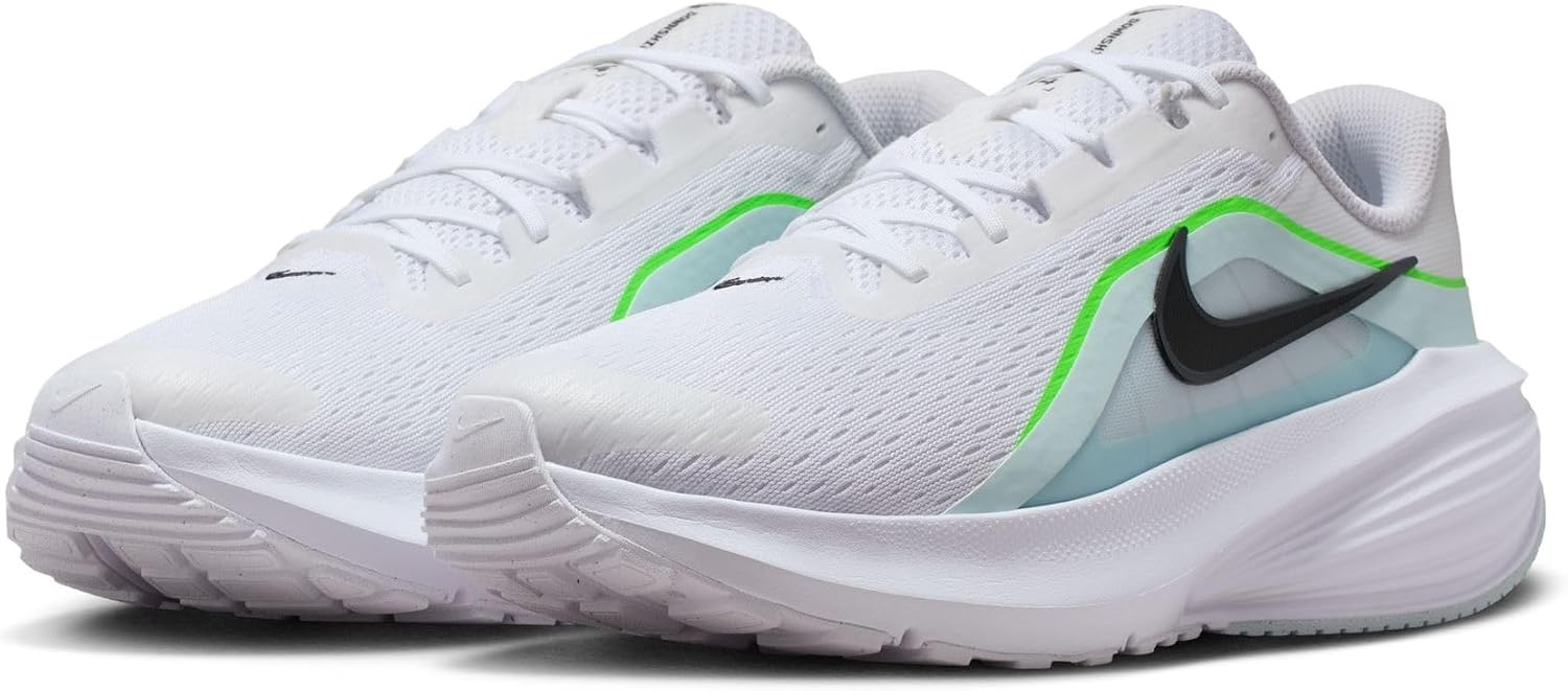 image:imageNike Mens Downshifter 14 Road Running ShoesWhiteBlackGlacier BlueGreen Strike