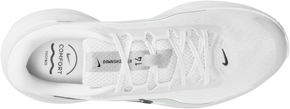 image:imageNike Mens Downshifter 14 Road Running ShoesWhiteBlackPlatinum TintAnthracite