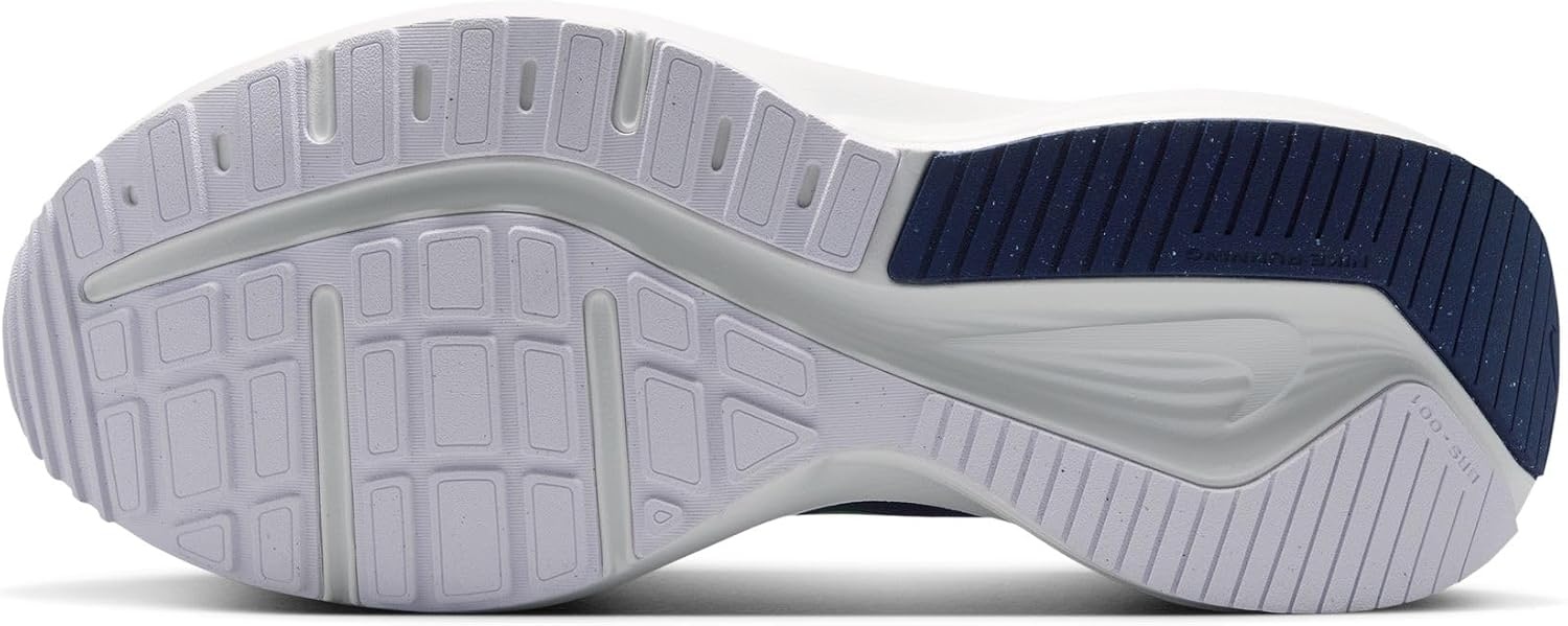 image:imageNike Mens Downshifter 14 Road Running ShoesWhiteGreen Sparkmidnight Navy