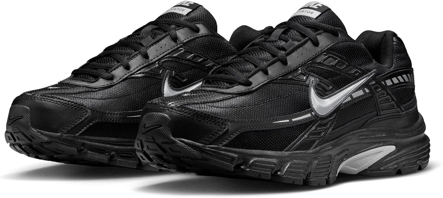 image:imageNike Mens Initiator ShoesBlackMetallic Silverblack