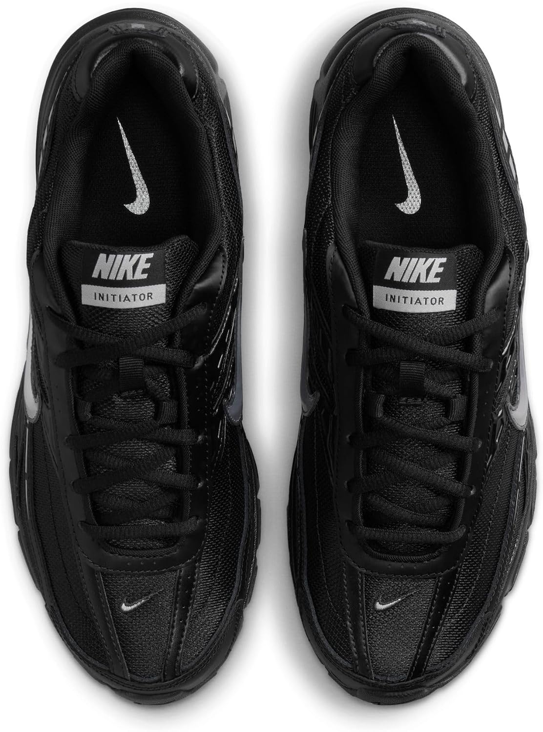 image:imageNike Mens Initiator ShoesBlackMetallic Silverblack