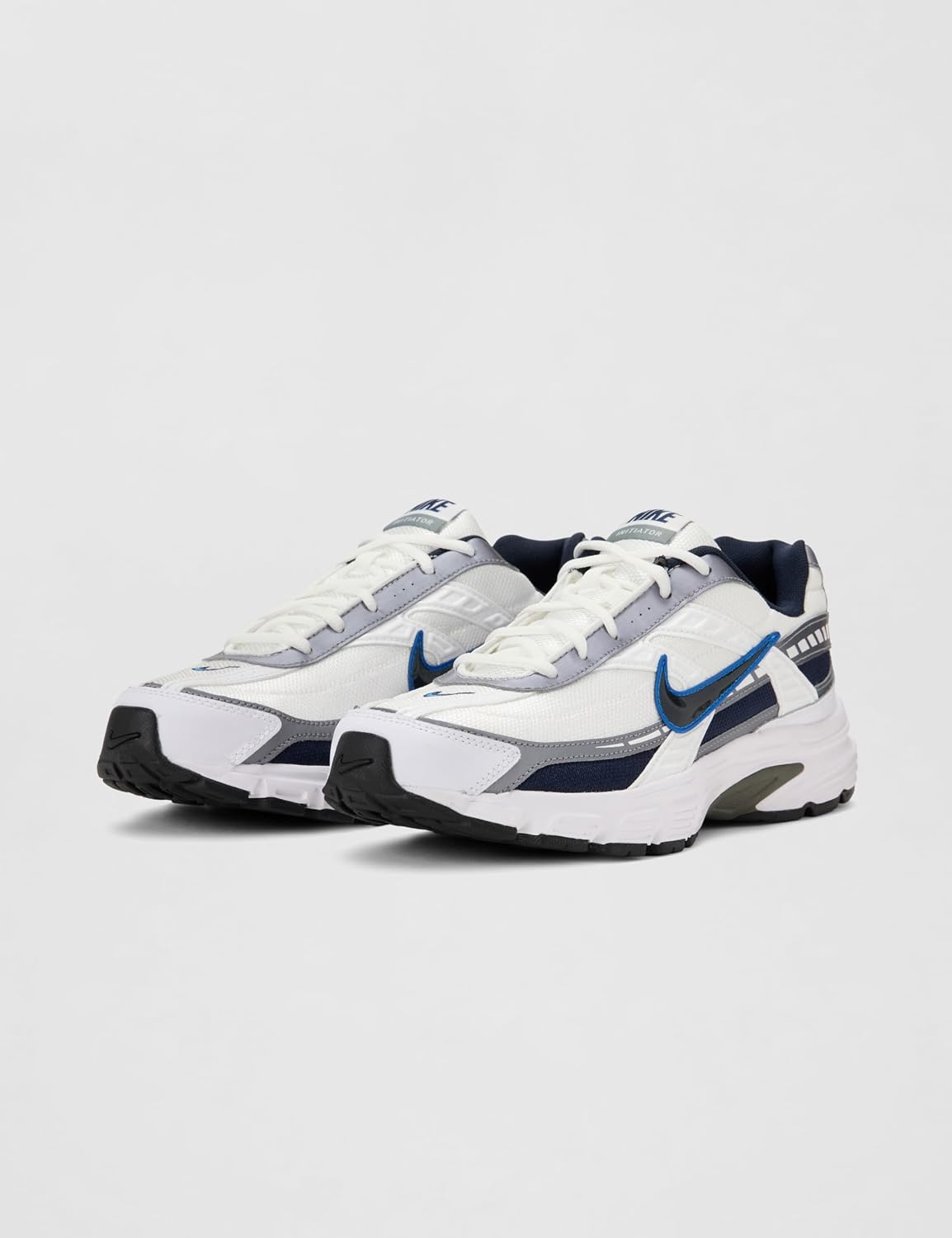 image:imageNike Mens Initiator ShoesWhiteObsidianMetallic Cool Grey