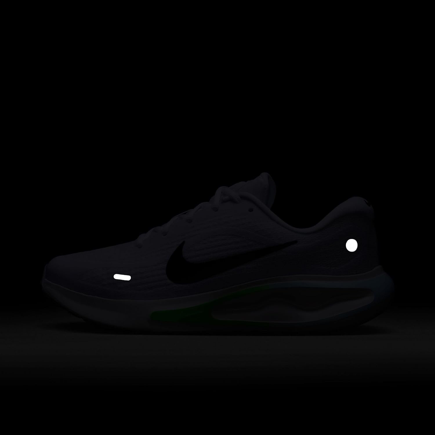 image:imageNike Mens Journey Run Road Running ShoesWhiteBlackGreen StrikeGlacier Blue