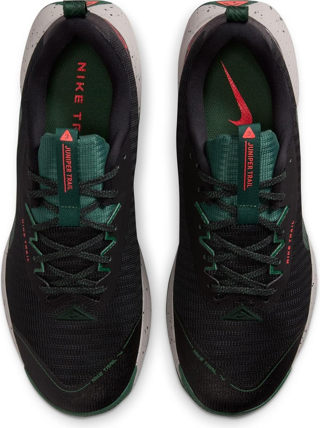 image:imageNike Mens Juniper Trail 3 Trail Running ShoesBlackBlackFirBright Crimson