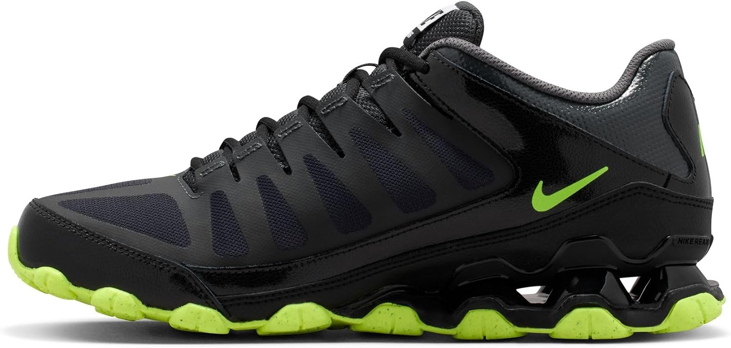 image:imageNike Mens Reax 8 TR Mesh TrainingWorkout ShoesBlackMetallic SilverAnthracite