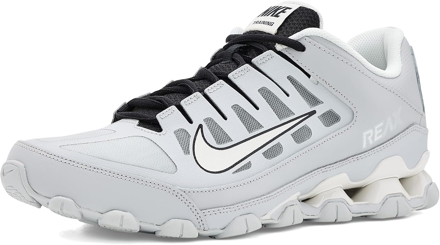 image:imageNike Mens Reax 8 TR Mesh TrainingWorkout ShoesGrey FogSailblack