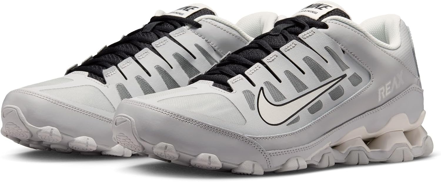image:imageNike Mens Reax 8 TR Mesh TrainingWorkout ShoesGrey FogSailblack