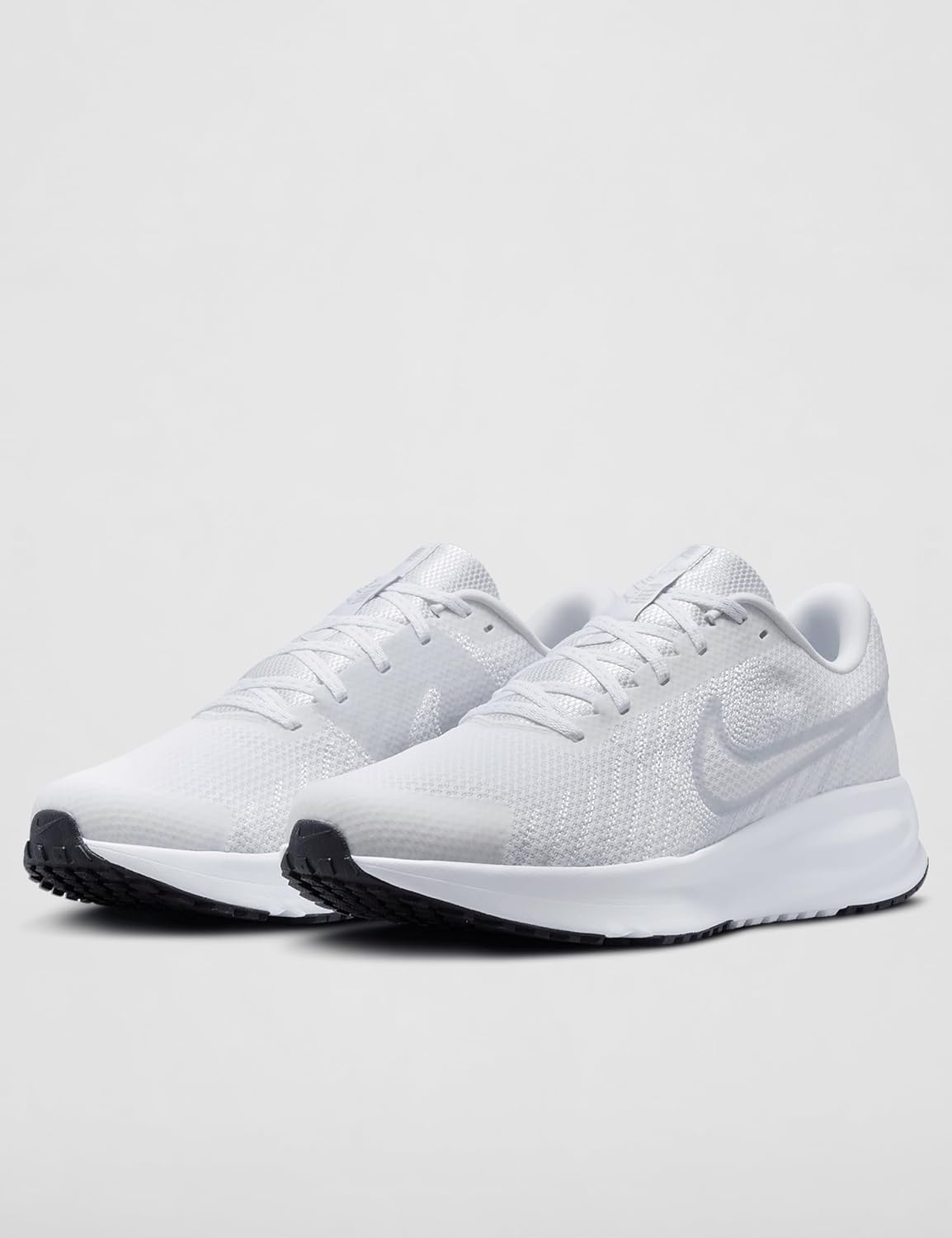 image:imageNike Mens Run Defy Road Running ShoesWhitePure PlatinumBlack