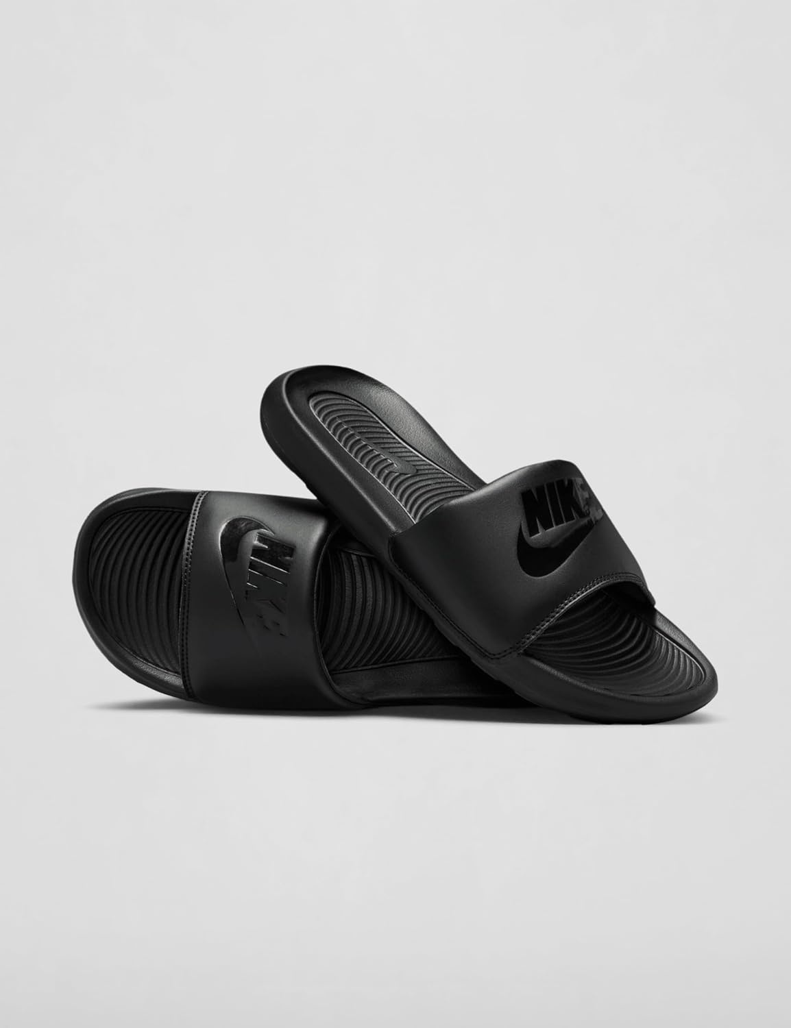 image:imageNike Mens Victori One Sandal Casual SandalsBlackBlackBlack