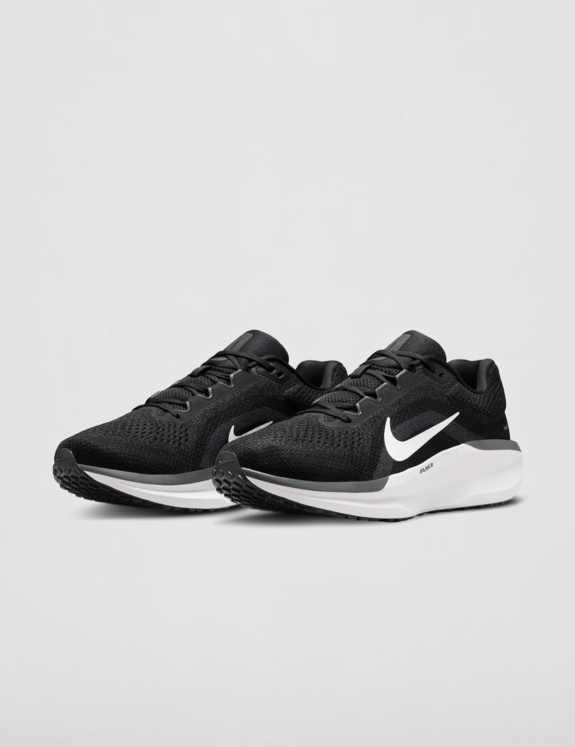 image:imageNike Mens Winflo 11 Road Running ShoesBlackWhiteAnthraciteCool Grey