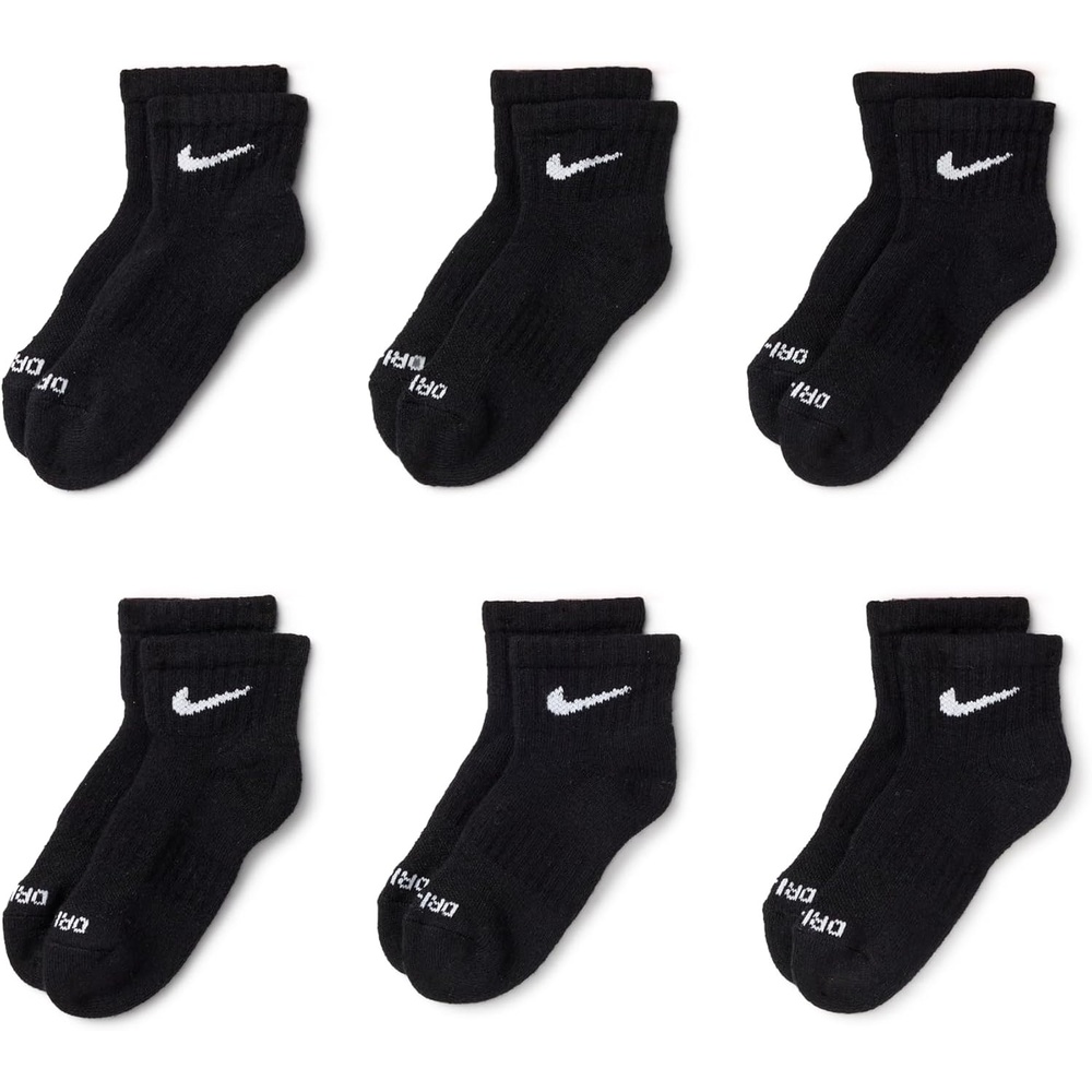 image:imageNike Kids 6Pack Performance SocksBlack 6pack