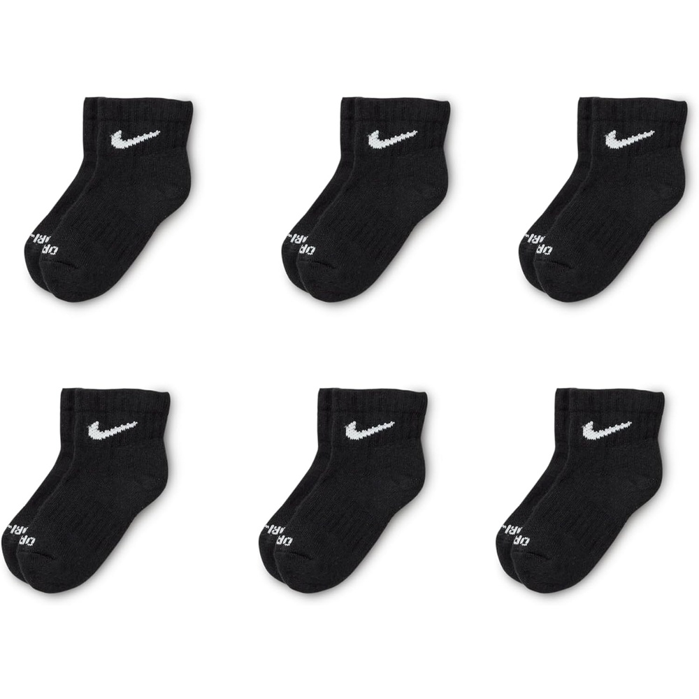 image:imageNike Kids 6Pack Performance SocksBlack