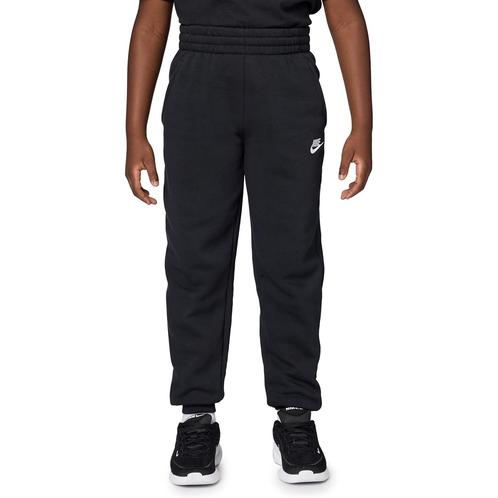 image:imageNike Kids Sportswear Club Fleece JoggersBlackWhite