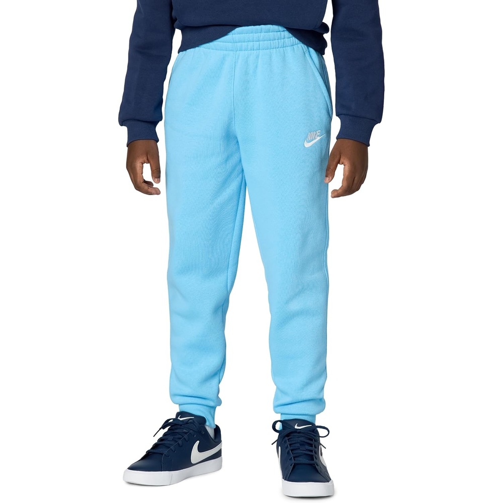 image:imageNike Kids Sportswear Club Fleece JoggersFootball BlueWhite