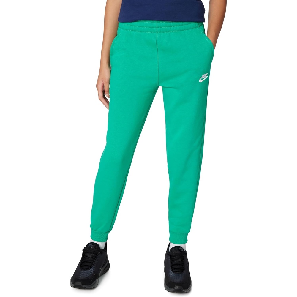 image:imageNike Kids Sportswear Club Fleece JoggersStadium GreenWhite