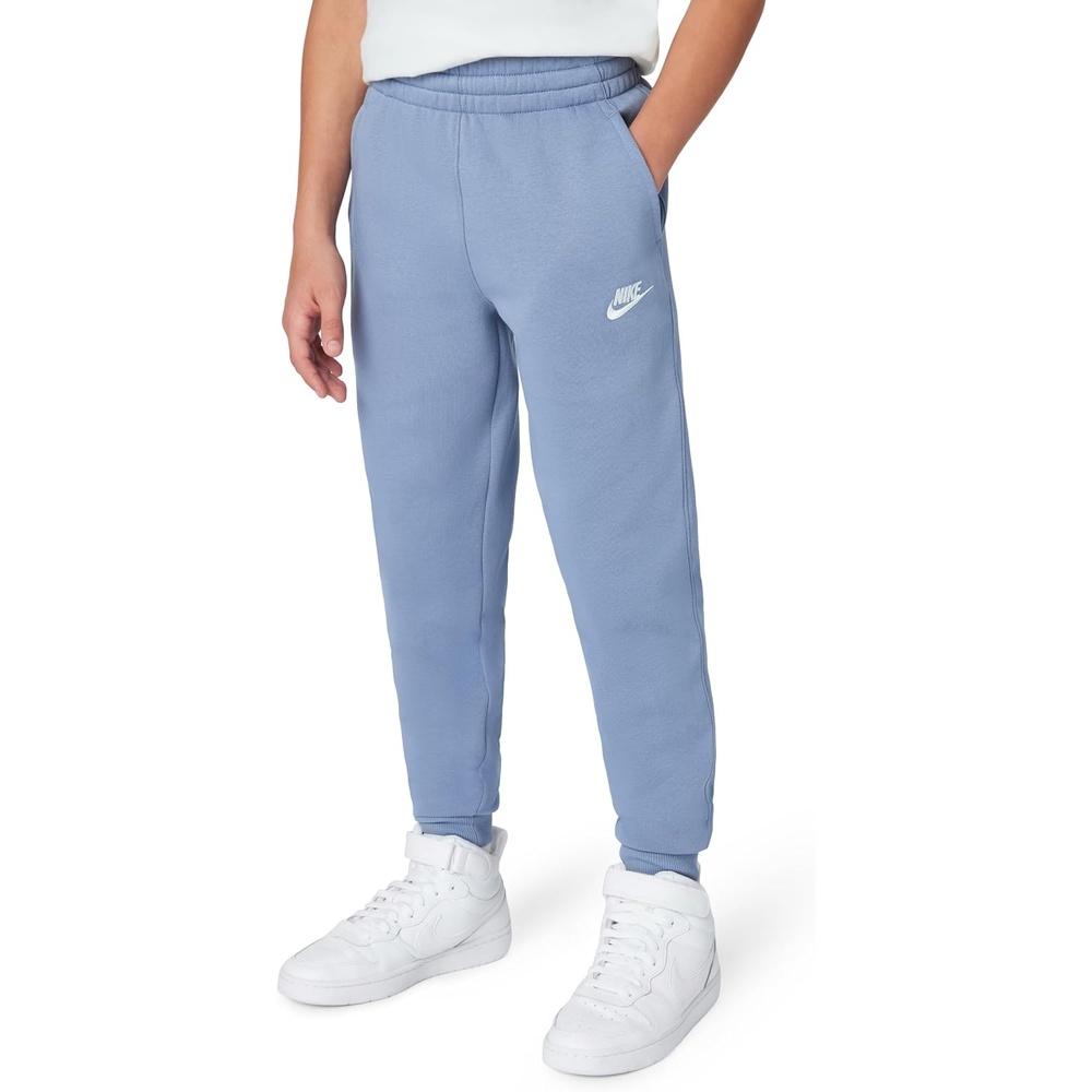 image:imageNike Kids Sportswear Club Fleece JoggersWorld IndigoWhite