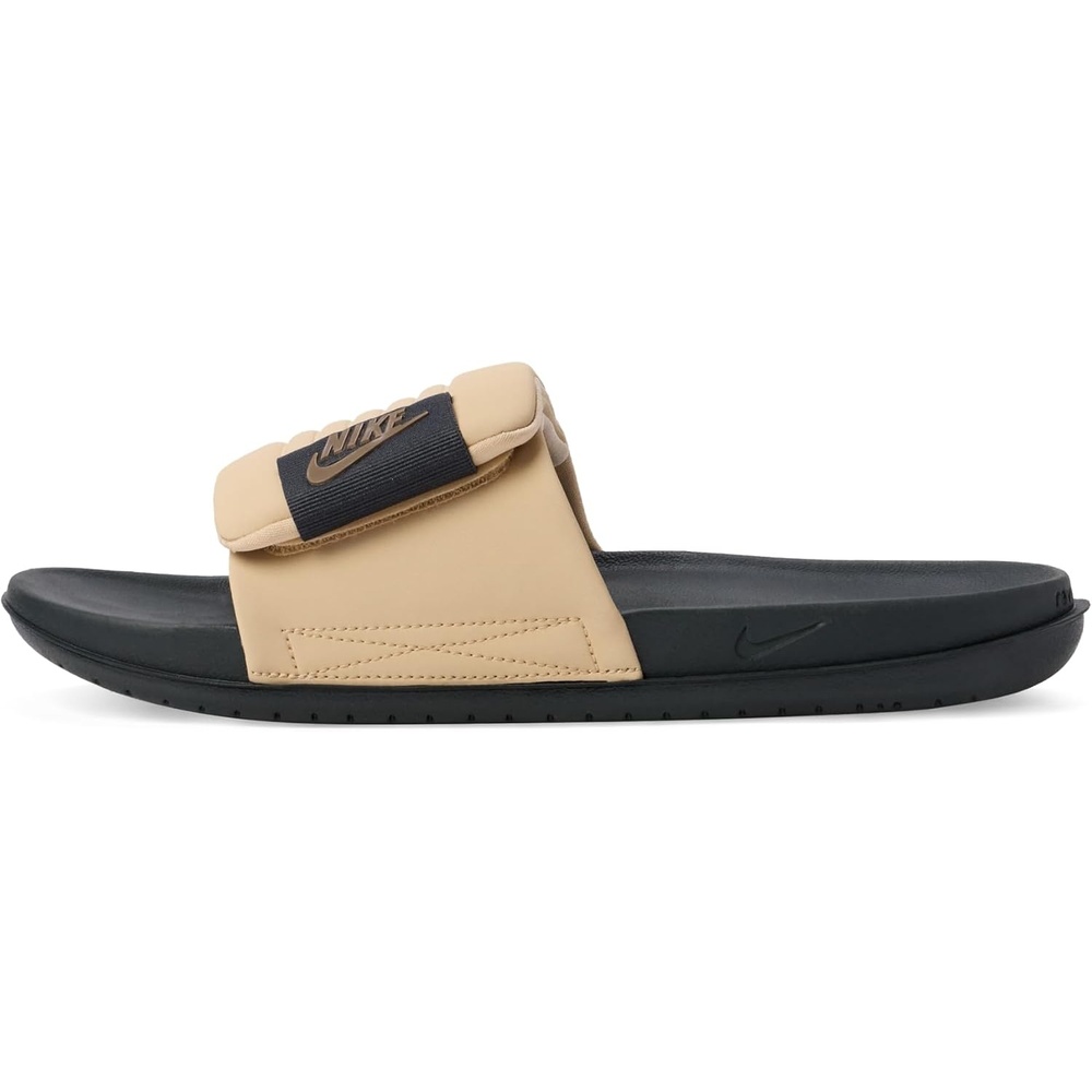 image:imageNike Mens Adult Offcourt Adjust SlidesAnthraciteMink BrownLinen