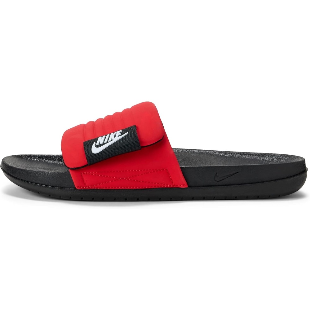 image:imageNike Mens Adult Offcourt Adjust SlidesUniversity RedWhiteBlack
