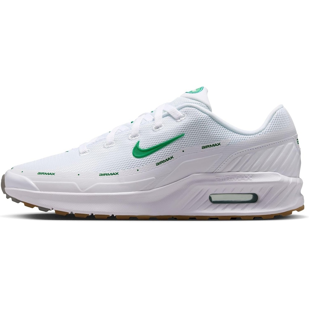 image:imageNike Mens Air Max Bia ShoesWhiteEmerald Greengum Medium Brown