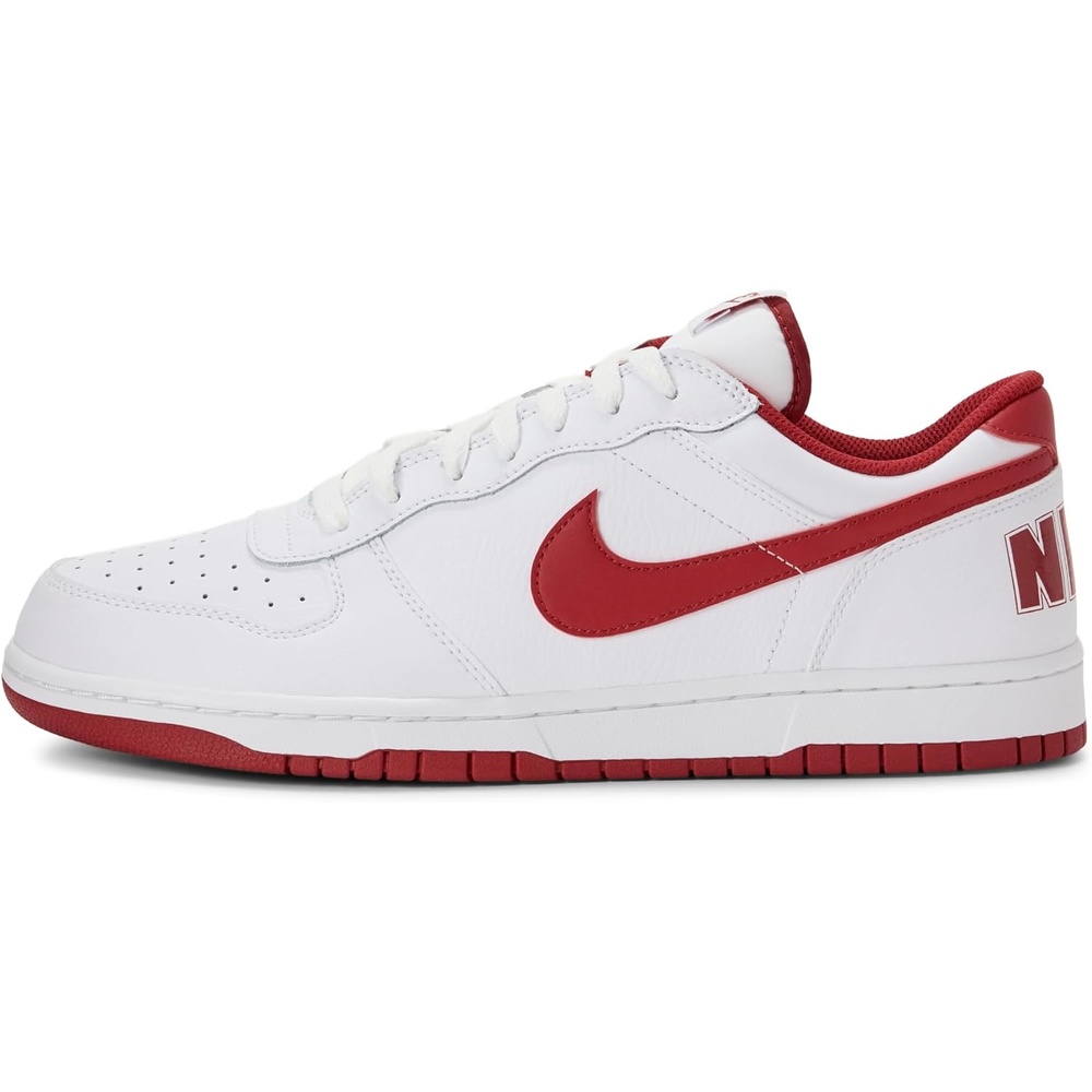 image:imageNike Mens Big Low ShoesWhiteGym Red