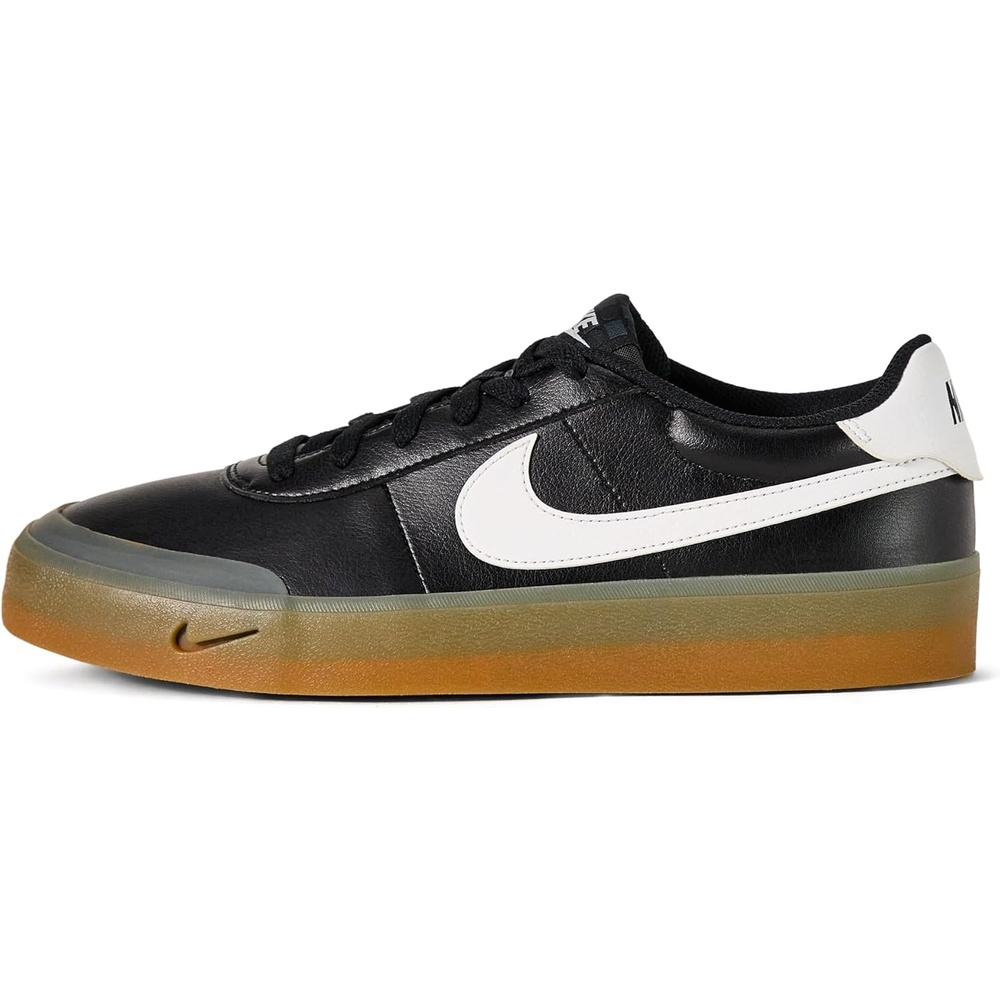 image:imageNike Mens Court Shot ShoesBlackWhiteGum Light Brown