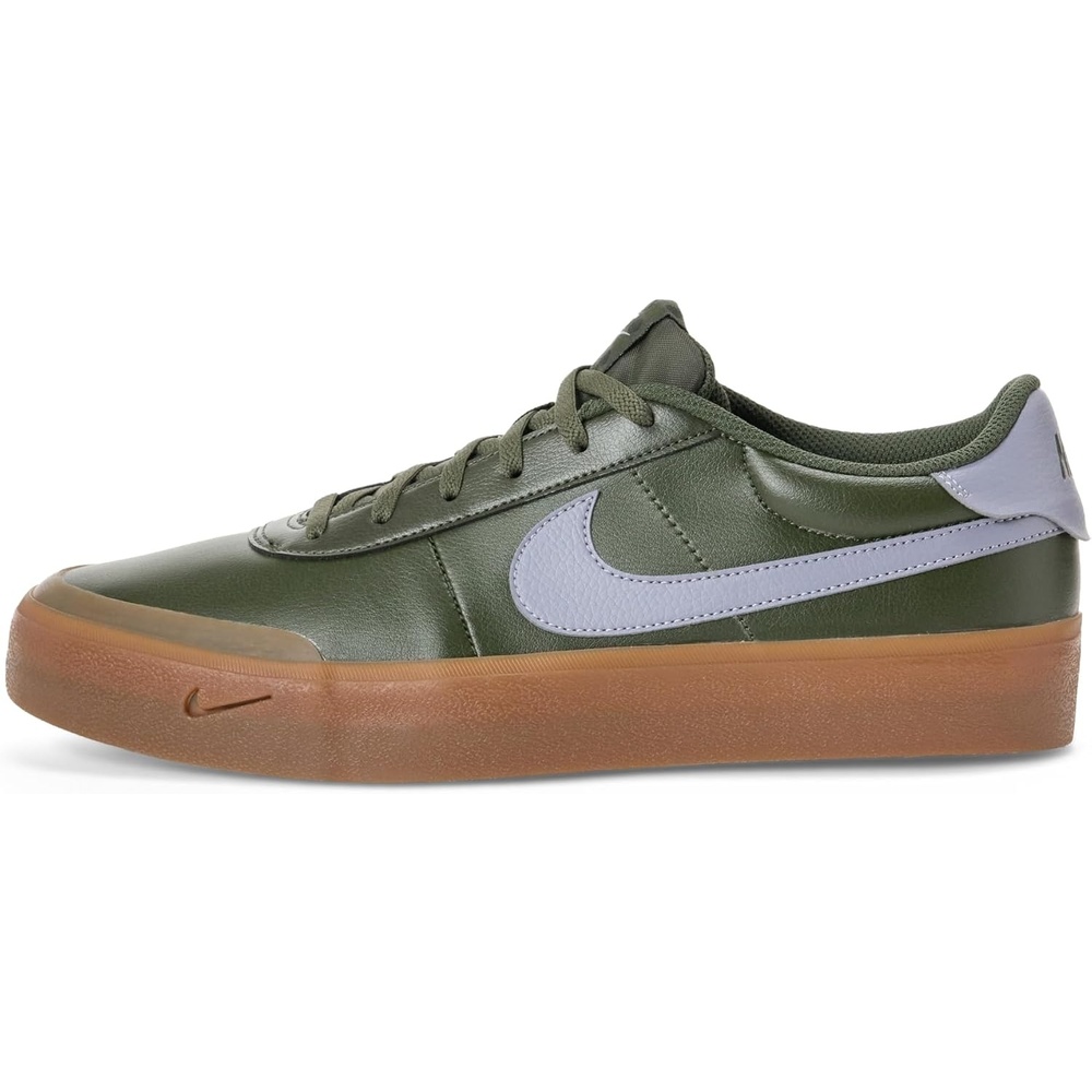 image:imageNike Mens Court Shot ShoesCargo KhakiCement GreyGum Medium Brown