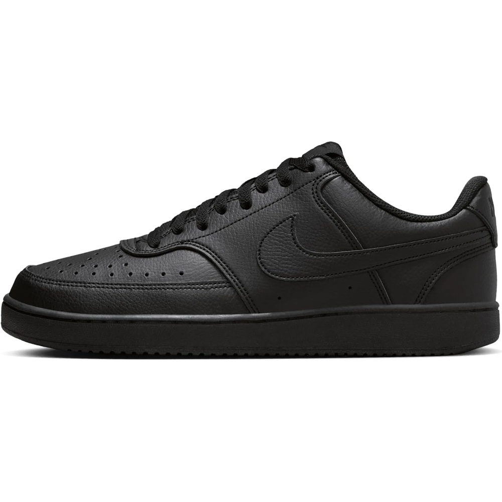 image:imageNike Mens Court Vision Low Next Nature ShoesBlackBlackBlack
