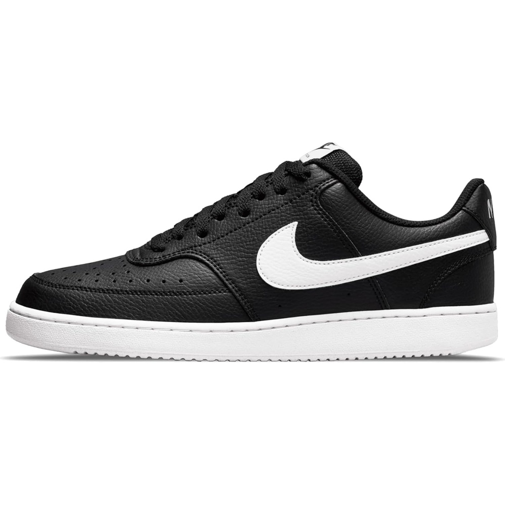 image:imageNike Mens Court Vision Low Next Nature ShoesBlackWhiteBlack