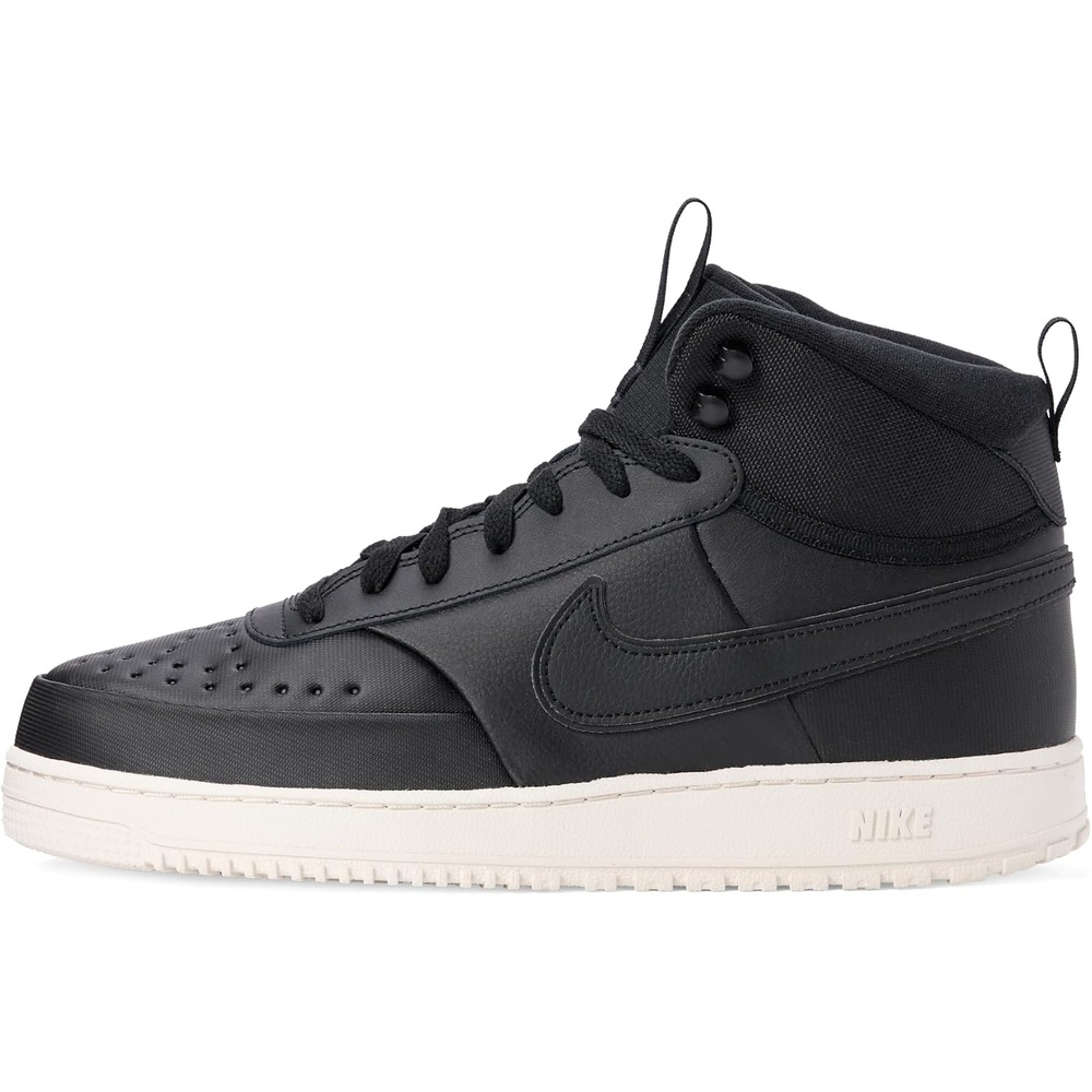image:imageNike Mens Court Vision Mid Next Nature Shoes Casual ShoesBlackBlackphantom Winterized