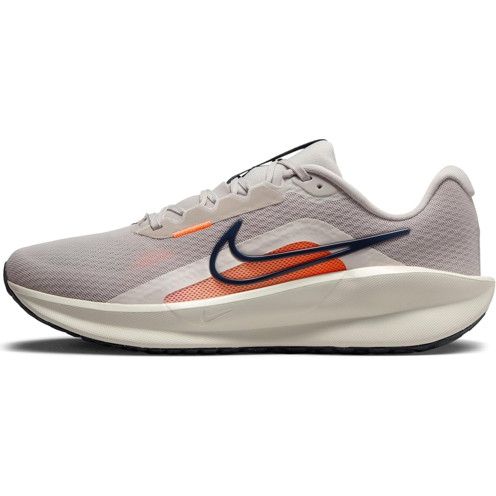 image:imageNike Mens Downshifter 13 Road Running ShoesLt Iron Ore Thunder Blue Total Orange
