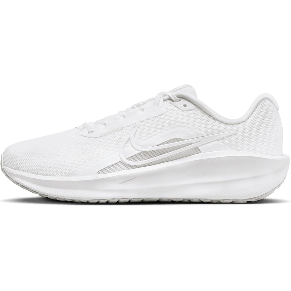 image:imageNike Mens Downshifter 13 Road Running ShoesWhiteWolf Grey