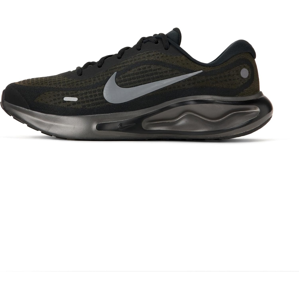 image:imageNike Mens Journey Run Road Running ShoesBlackSmoke GreyMedium Ash