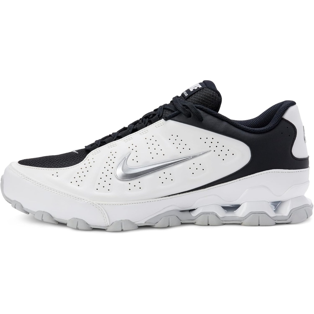 image:imageNike Mens Reax 8 SL Lifestyle Shoes Casual ShoesSummit WhiteMetallic SilverBlack