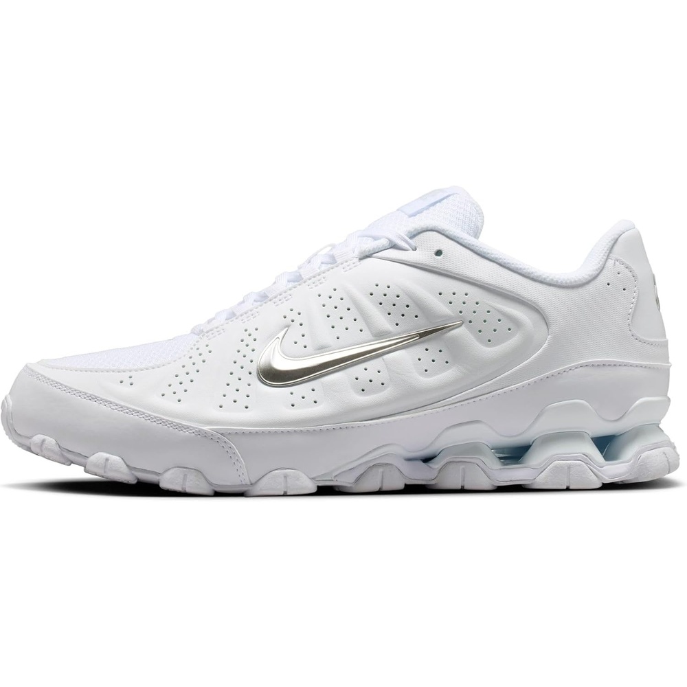 image:imageNike Mens Reax 8 SL Lifestyle Shoes Casual ShoesWhiteMetallic SilverPure Platinum
