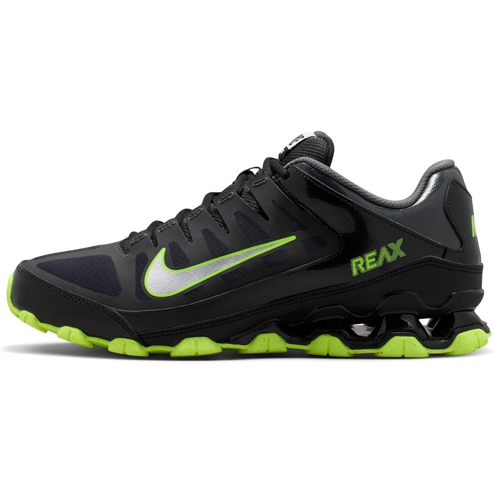 image:imageNike Mens Reax 8 TR Mesh TrainingWorkout ShoesBlackMetallic SilverAnthracite