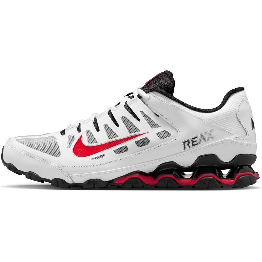 image:imageNike Mens Reax 8 TR Mesh TrainingWorkout ShoesWhiteGym Redblack