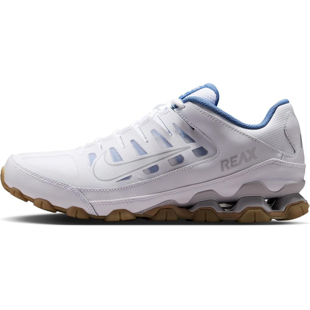 image:imageNike Mens Reax 8 TR Mesh TrainingWorkout ShoesWhiteWhiteindigo Stormgrey Fog