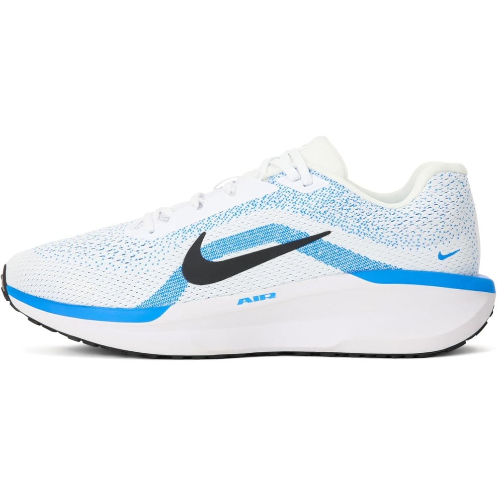 image:imageNike Mens Winflo 11 Road Running ShoesWhiteBlackBlue Hero