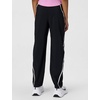 Nike Girls’ Tempo Dri-FIT Mid-Rise 7/8-Length Pants(Black/Black/White/Reflective Silver)