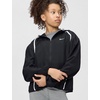Nike Girls’ Tempo Repel Water-Repellant Running Jacket(Black/Black/White/Reflective Silver)