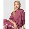 Nike Girls’ Tempo Repel Water-Repellant Running Jacket(Pink Smoke/Pink Smoke/Reflective Silver)