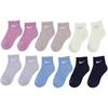 Nike Kids’ 6-Pack Performance Socks(Light Magenta 6-pack)