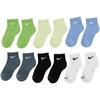 Nike Kids’ 6-Pack Performance Socks(Mean Green 6-pack)