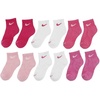 Nike Kids’ 6-Pack Performance Socks(Vivid Pink 6-pack)