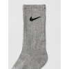 Nike Kids’ Multi-Pack Performance Crew Socks(Dark Grey Heather/Black 6-pack)
