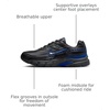 Nike Men’s Initiator Shoes(Anthracite/Anthracite-black-racer Blue)