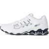 Nike Men’s Reax 8 TR Mesh Training/Workout Shoes(White/Metallic Silver/Classic Charcl)