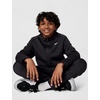 Nike Unisex Big Kids’ Therma-Fit Winterized Training Hoodie – Boys and Girls Sweatshirt(Black/Black/White)