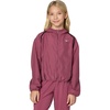 Nike Girls’ Tempo Repel Water-Repellant Running Jacket(Pink Smoke/Pink Smoke/Reflective Silver)